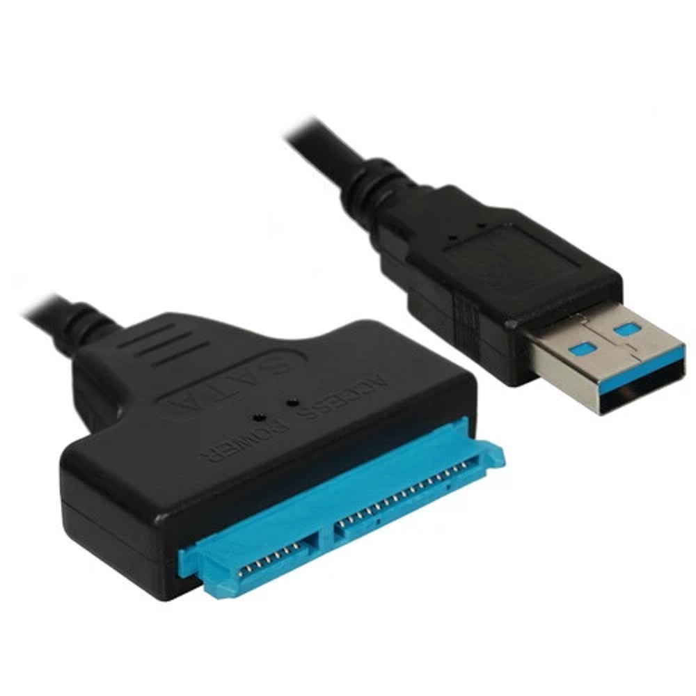 Cablexpert Адаптер USB3.2 Gen1 на SATA 2.5" HDD/SSD, Sata3, 5 Гбит/с, длина 0.3м, пакет (A-USB3-SATA3-2.5)