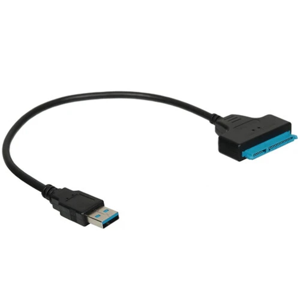 Cablexpert Адаптер USB3.2 Gen1 на SATA 2.5" HDD/SSD, Sata3, 5 Гбит/с, длина 0.3м, пакет (A-USB3-SATA3-2.5)