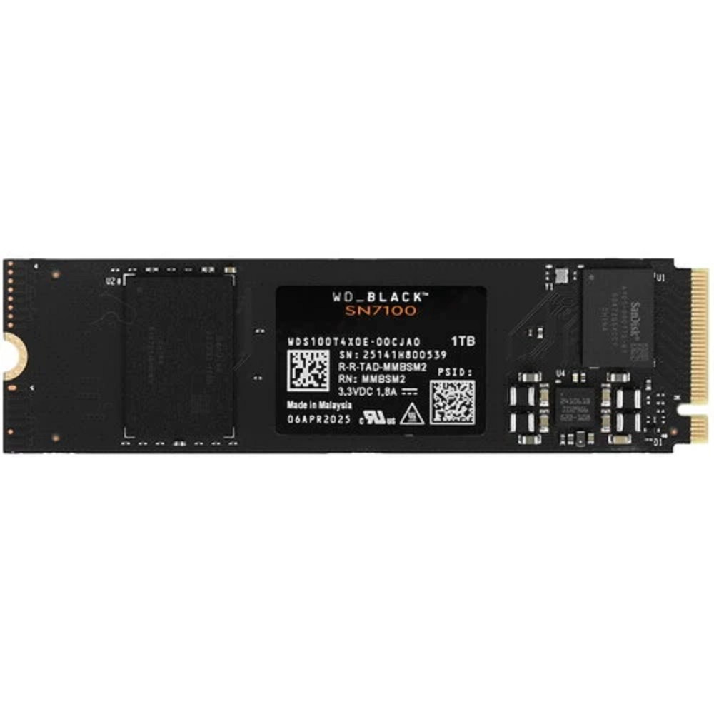 Твердотельный накопитель Western Digital WD_BLACK SN7100 NVMe SSD арт. WDS100T4X0E