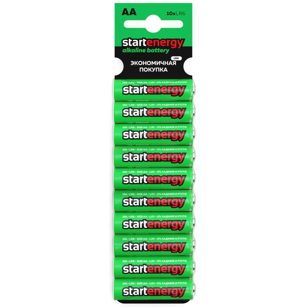 START ENERGY LR6-BL10 - 120/720 (10 шт. в уп-ке) Старт арт. 4610116220948
