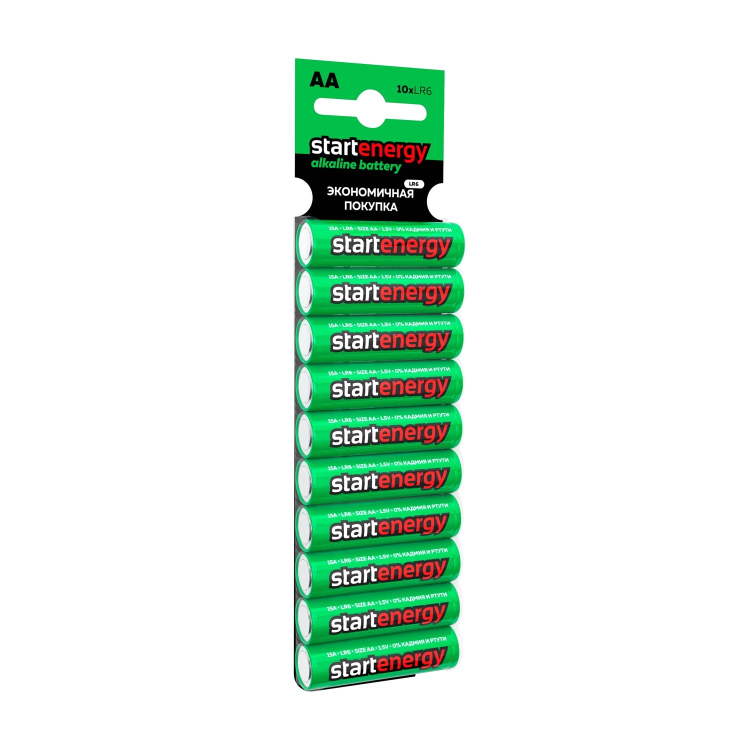 START ENERGY LR6-BL10 - 120/720 (10 шт. в уп-ке) Старт арт. 4610116220948