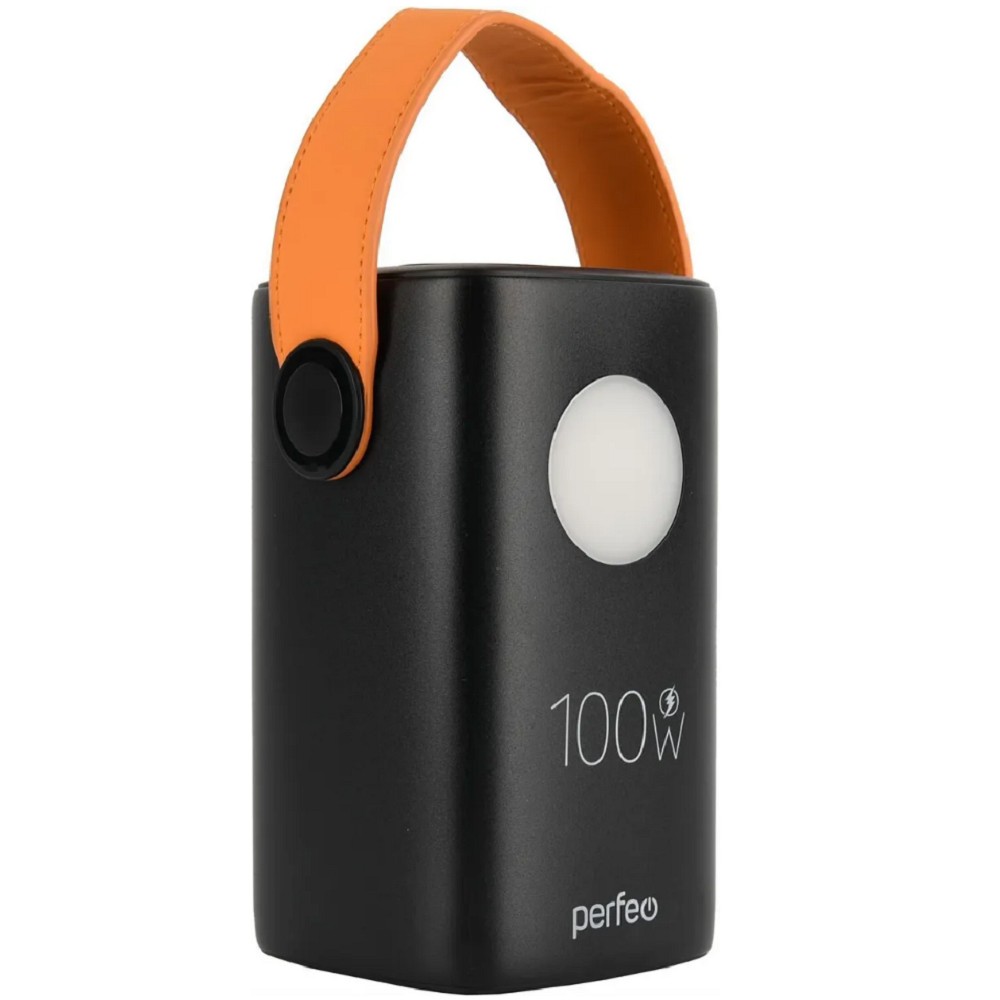 Perfeo Powerbank MOON 100W 60000 mAh/LED дисплей/PD+QC 3.0/2Type-C/3 USB max 100W/Black арт. PF_E2268