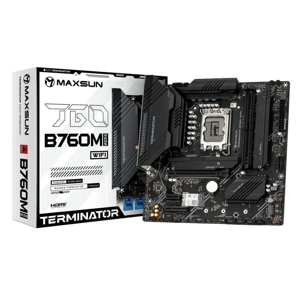 Материнская плата MAXSUN MS-Terminator B760M GKD5 WIFI