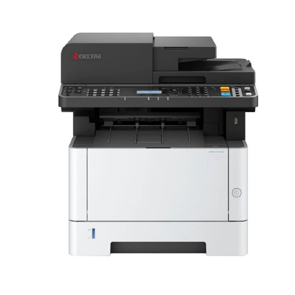 Kyocera ECOSYS MA4000x (Азия) , P/C/S, ч/б, A4, 40 стр/мин, 1200x1200 dpi, 1024 Мб, USB 2.0, Network, 250 л., Duplex,старт.тонер орг.тонер TK-1275)+купить вилку питания RPC-186BLPRO1.8) арт. 110C143AX0