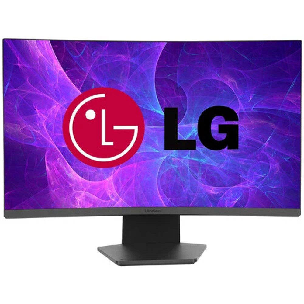 27 " LG 27GS60QC-B, VA, 2560x1440, 1ms , 300cd, 180Hz, HDMIx2+DP, Curved 1000R black, Ex