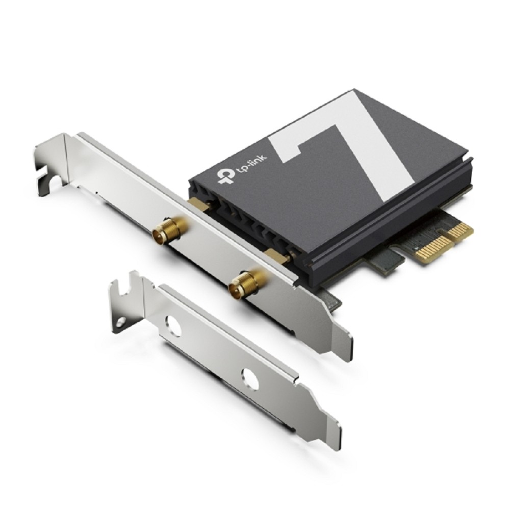 TP-Link Archer TBE550E BE9300 Трехдиапазонный беспроводной PCI Express-адаптер Wi-Fi 7 с поддержкой Bluetooth 5.4