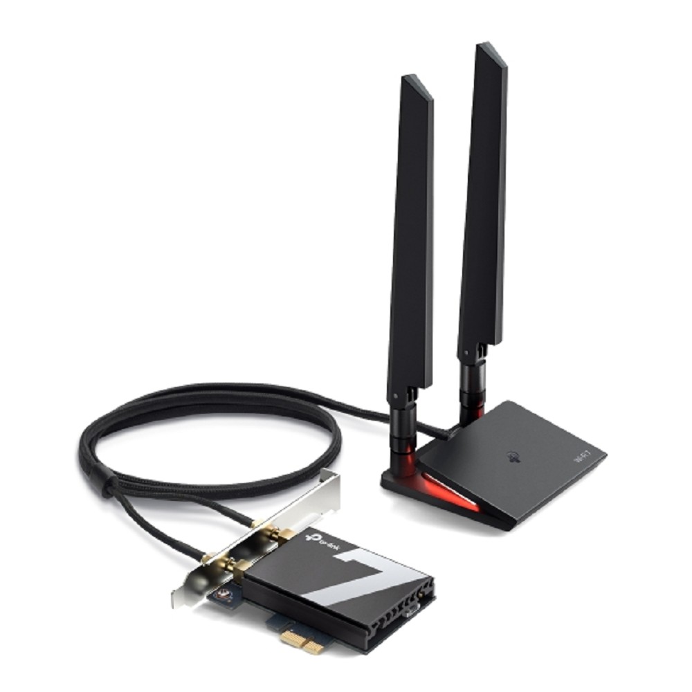TP-Link Archer TBE550E BE9300 Трехдиапазонный беспроводной PCI Express-адаптер Wi-Fi 7 с поддержкой Bluetooth 5.4