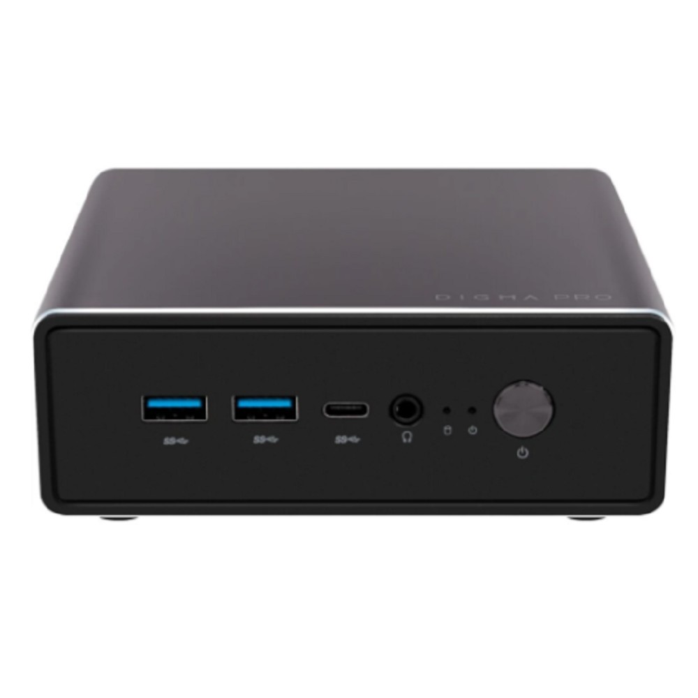 Неттоп Digma Pro Minimax U1 i3 1215U (1.2) 16Gb SSD512Gb UHDG Windows 11 Pro GbitEth WiFi BT 60W темно-серый/черный (DPP3-ADXW03)
