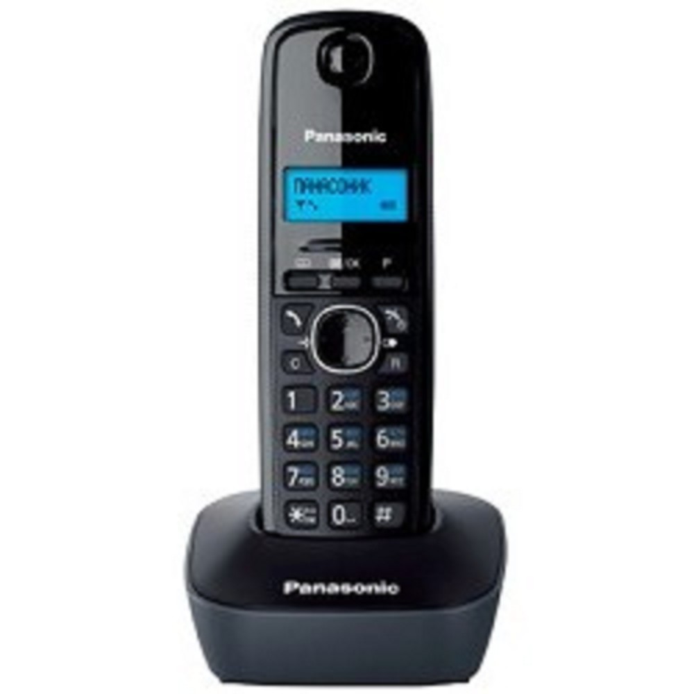 Повреждение упаковки Panasonic KX-TG1611RUH (серый) {АОН, Caller ID,12 мелодий звонка,подсветка дисплея,поиск трубки} арт. Panasonic KX-TG1611RUH_DP