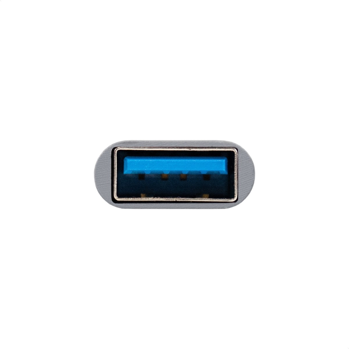 Exegate EX299790RUS USB-Хаб (концентратор) 7-в-1 ExeGate DUB-761C3 (кабель-адаптер USB Type-A + Type-C --> 6xUSB2.0, 1xUSB3.0, Plug&Play, серебристый)