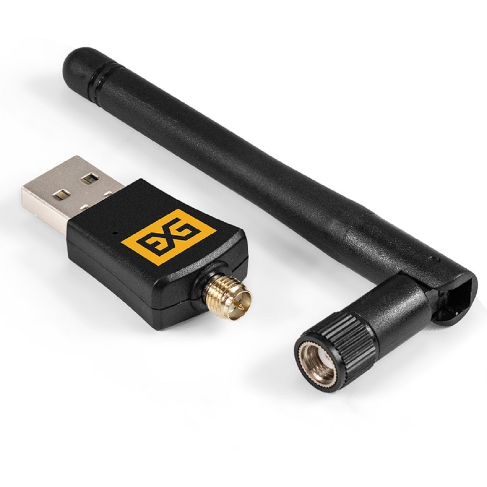 Exegate EX299657RUS Сетевой адаптер Wi-Fi 5 двухдиапазонный ExeGate EX-W5-T2U Plus-AC650 (Wi-Fi AC (a/b/g/n/ac), чипсет Realtek8811, 2.4 ГГц до 200 Мбит/с + 5 ГГц до 433 Мбит/с, внешняя съемная 2dBi а
