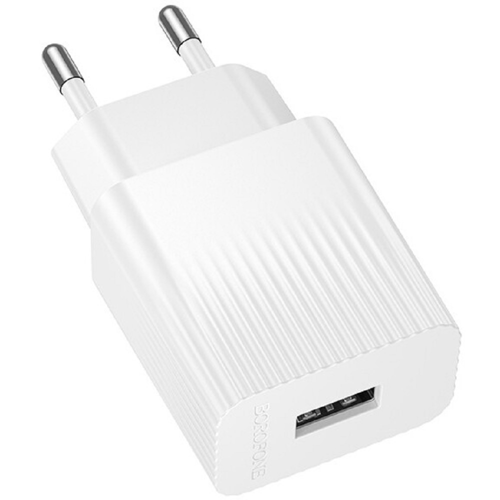 BOROFONE BAS71A/ Сетевое ЗУ/ 1 USB/ Выход: 10.5W/ белый No Name арт. B-22569