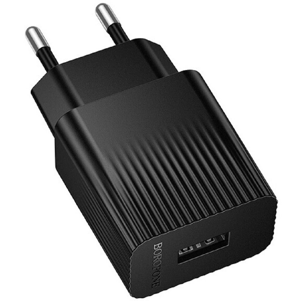 BOROFONE BAS71A/ Сетевое ЗУ/ 1 USB/ Выход: 10.5W/ черный No Name арт. B-22552