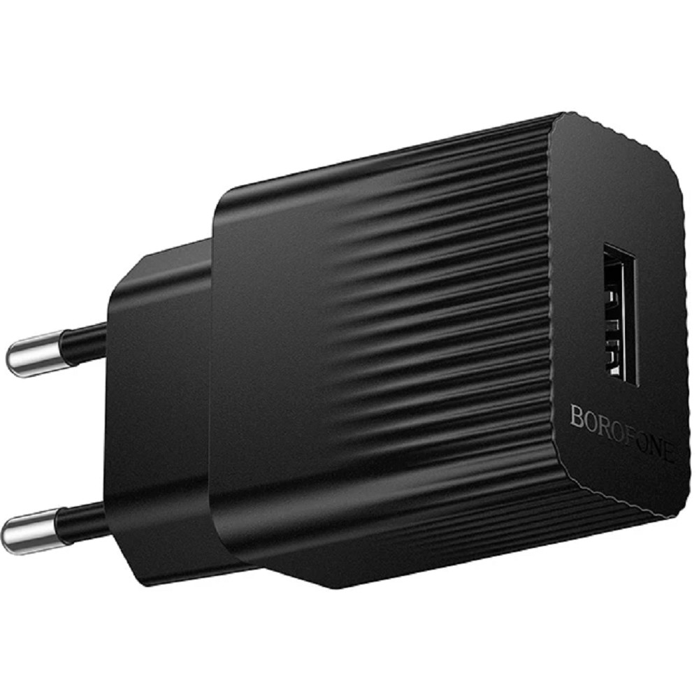 BOROFONE BAS71A/ Сетевое ЗУ/ 1 USB/ Выход: 10.5W/ черный No Name арт. B-22552