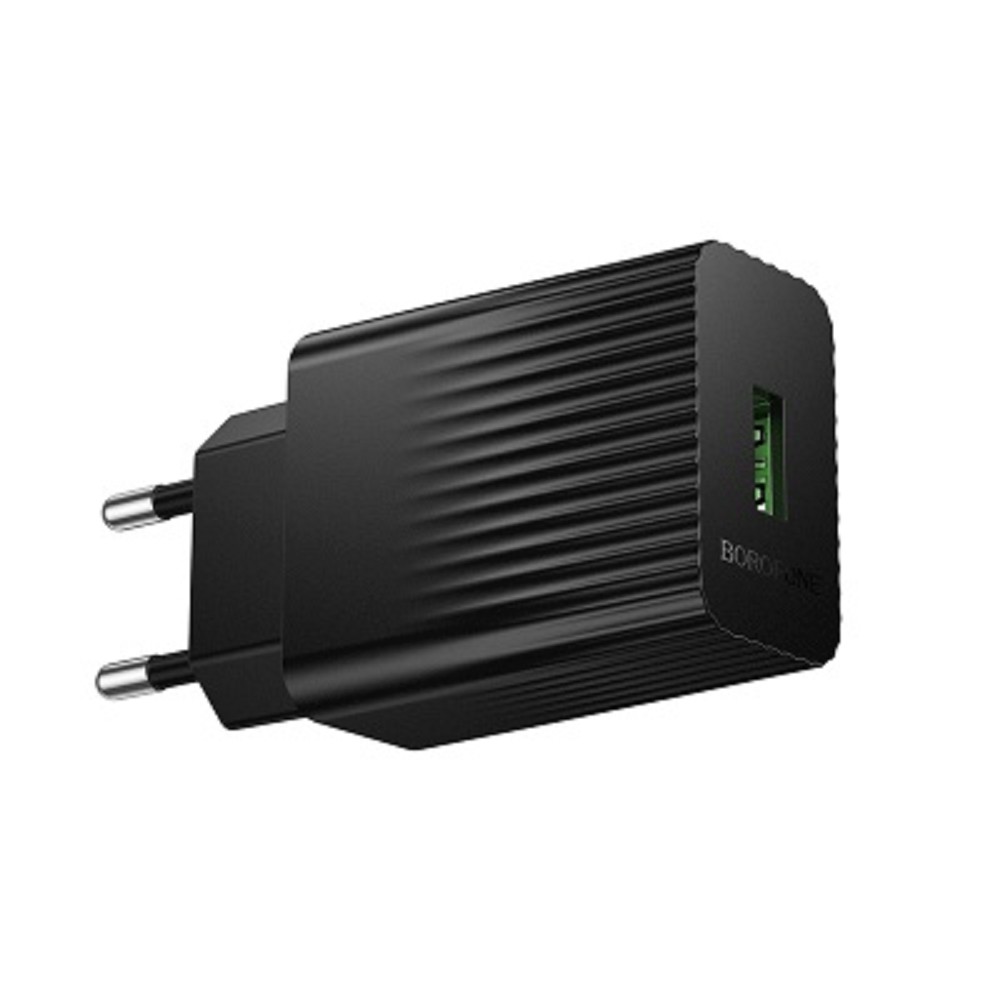 BOROFONE BAS72A/ Сетевое ЗУ/ QC 3.0/ 1 USB/ Выход: 18W/ черный No Name арт. B-22637