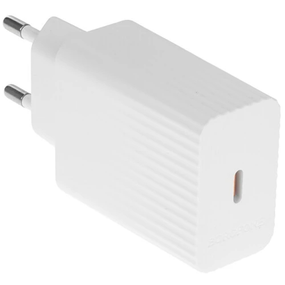 BOROFONE BAS73A/ Сетевое ЗУ/ PD/ 1 разъём Type-C/ Выход: 20W/ черный No Name арт. B-22699