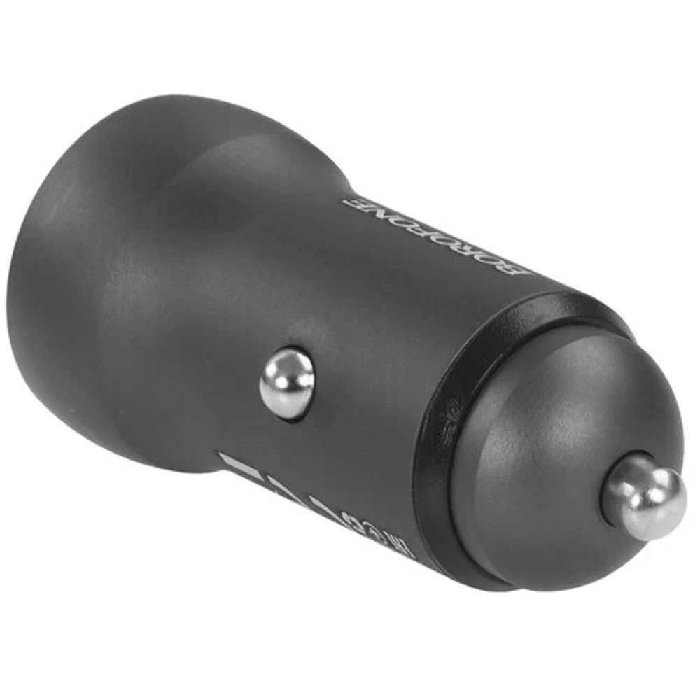 BOROFONE BZ32A/ Авто ЗУ/ PD + QC 3.0/ 2 USB: Type-C + Type-A/ Выход: 30W + 18W/ графит No Name арт. B-18579