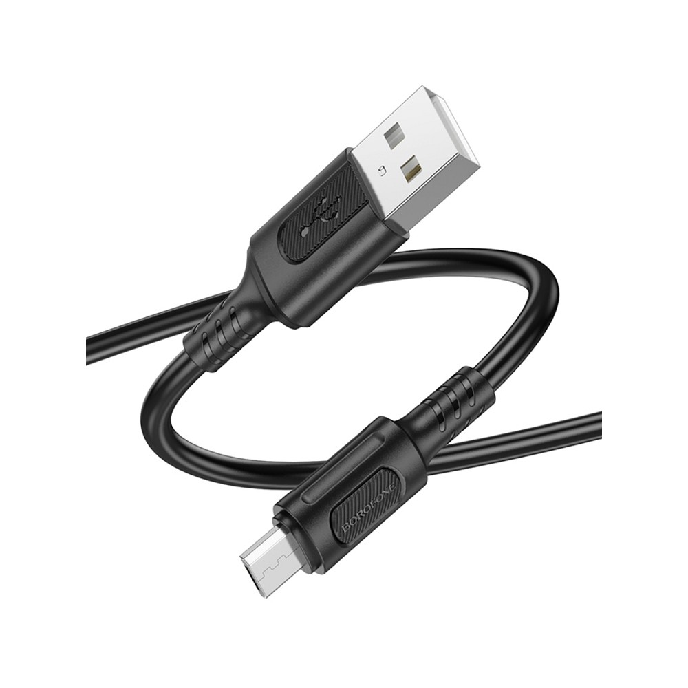 BOROFONE BX111/ USB кабель Micro/ 1m/ 2.4A/ White No Name арт. B-15073