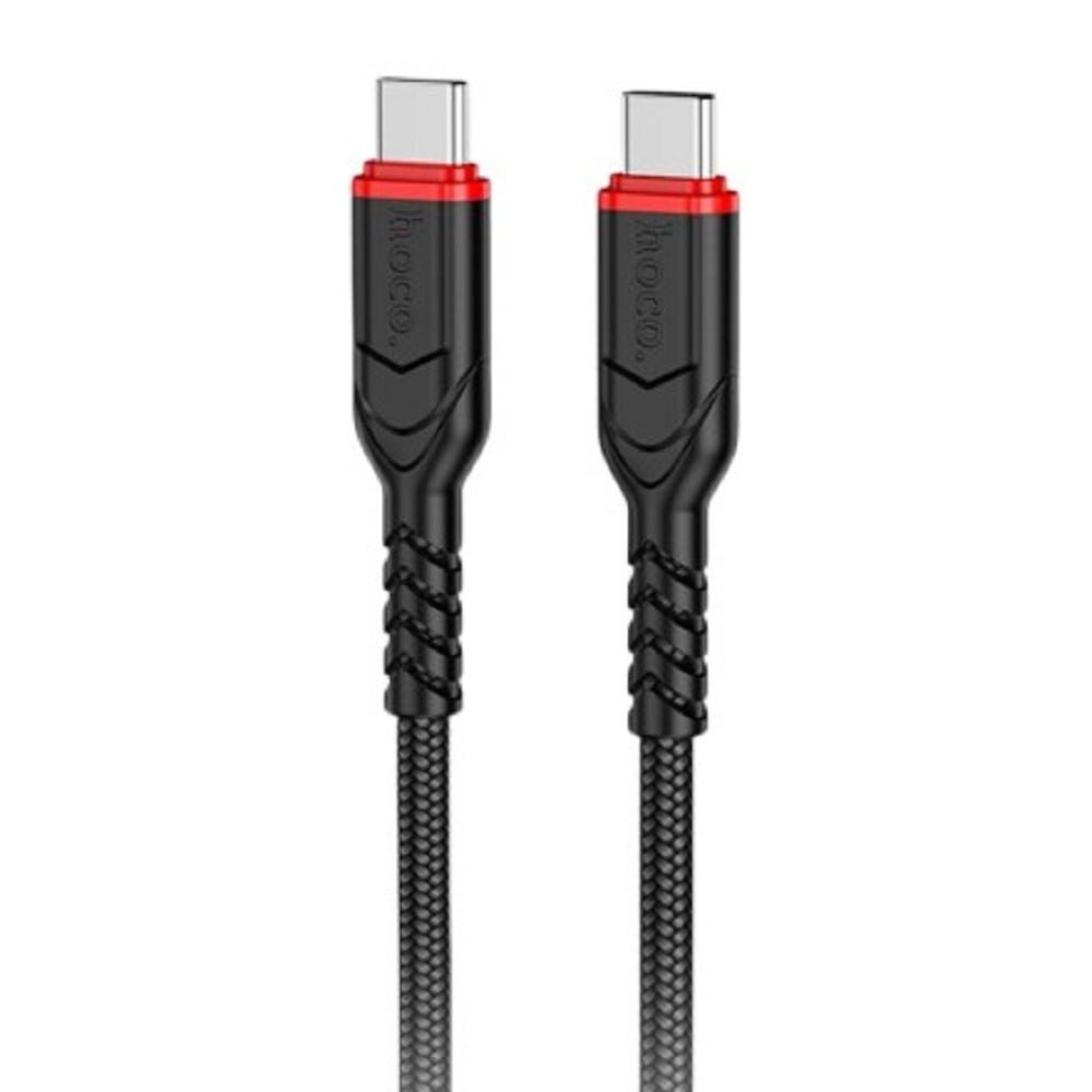 HOCO X59/ PD кабель Type-C-Type-C/ 3m/ 3A/60W/ черный арт. HC-23087