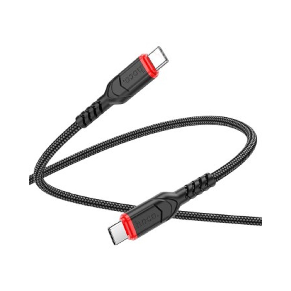 HOCO X59/ PD кабель Type-C-Type-C/ 3m/ 3A/60W/ черный арт. HC-23087