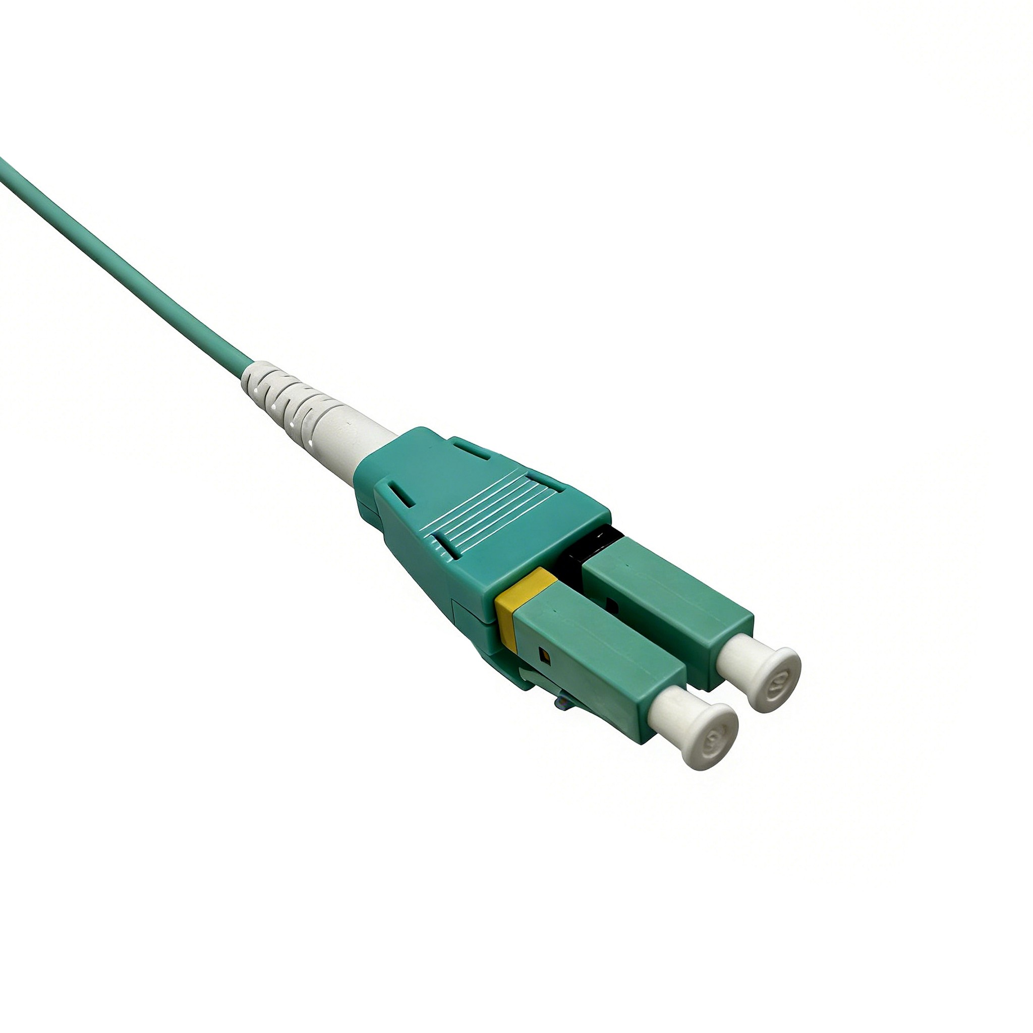 Оптический патчкорд NEOMAX (NMO-LC-LC-MM-1M) LC/UPC-LC/UPC, Uniboot OM4, Multimode, Duplex, 50/125, LSZH, Aqua, 1м