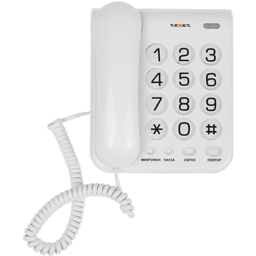 Повреждение упаковки TEXET TX-262 светло-серый арт. TX-262_DP