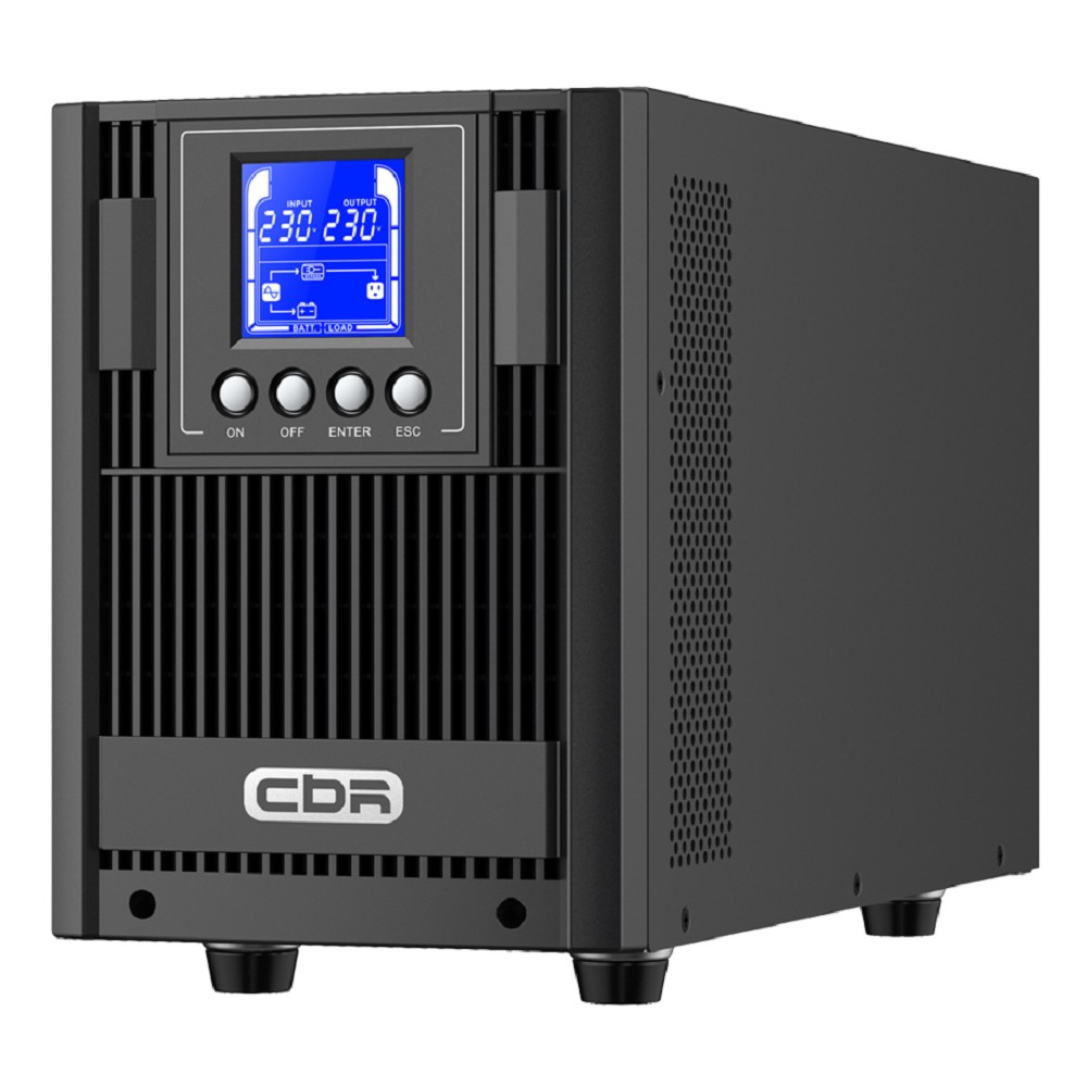 ИБП CBR ESSENCE ESN-2000C [Online 2000 VA / 2000 W, Tower, 6 x C13, LCD, HID-USB, RS232, EPO, SNMP slot] (ESN-2KT-6I-LCHERSC) CBR Tech