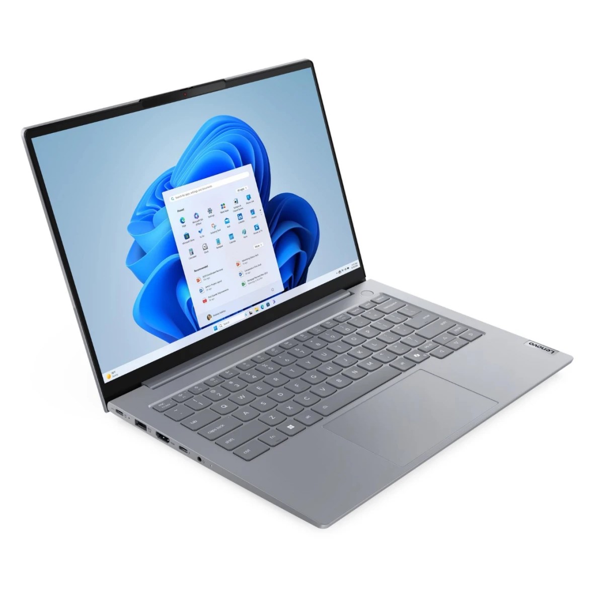 Lenovo ThinkBook 14 G8 IAL [21SJ008ECD_PRO] (КЛАВ.РУС.ГРАВ.) 14" {WQXGA+ 2.8K 400nits IPS Ultra 7 255H/32GB(16x2)/1TB SSD/W11Pro/AL-bottom}