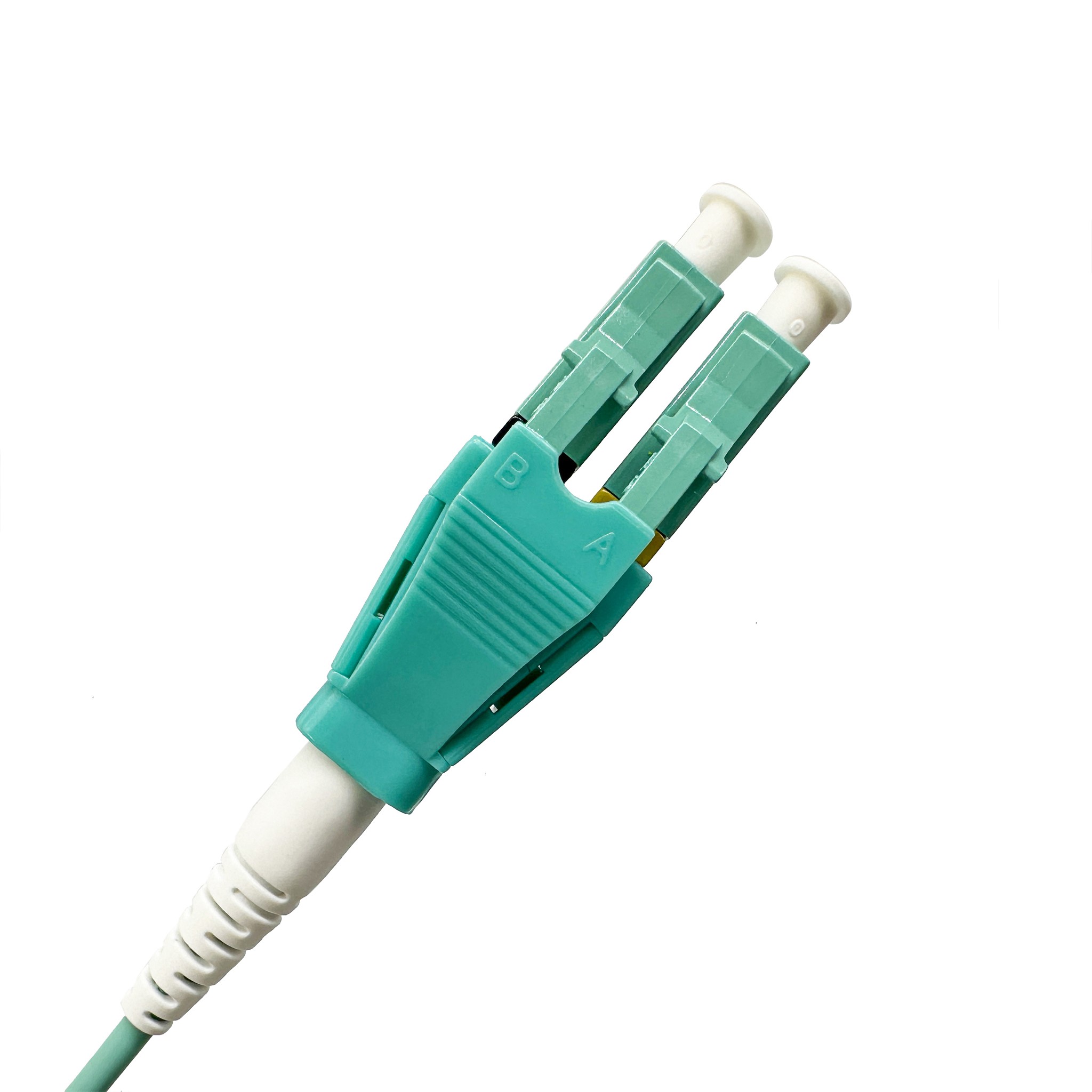 Оптический патчкорд NEOMAX (NMO-LC-SC-MM-5M) LC/UPC-SC/UPC, Uniboot OM4, Multimode, Duplex, 50/125, LSZH, Aqua, 5м
