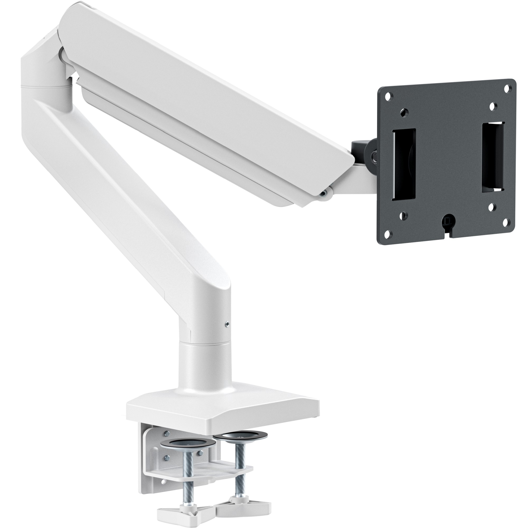 ONKRON G110-BW чёрно-белый { кронштейн (держатель) для монитора 13"-55" дюймов настольный,макс.нагрузка 25 кг.,VESA: 75x75, 100x100 мм} арт. 4262392442141