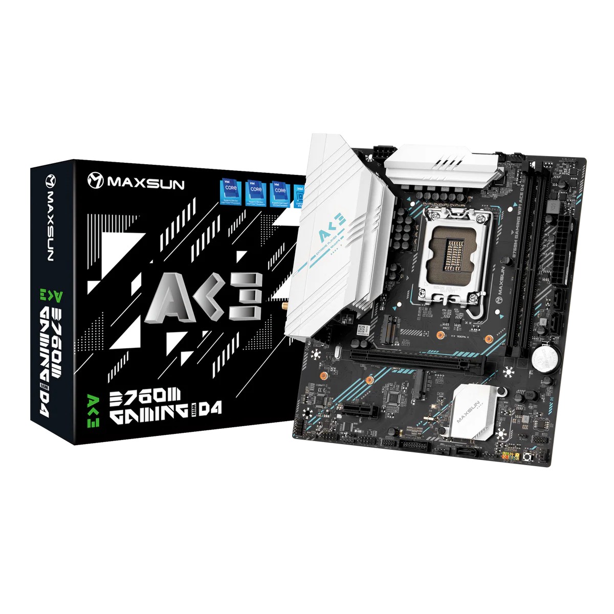 Материнская плата MAXSUN MS-B760M GAMING WIFI ACE D4