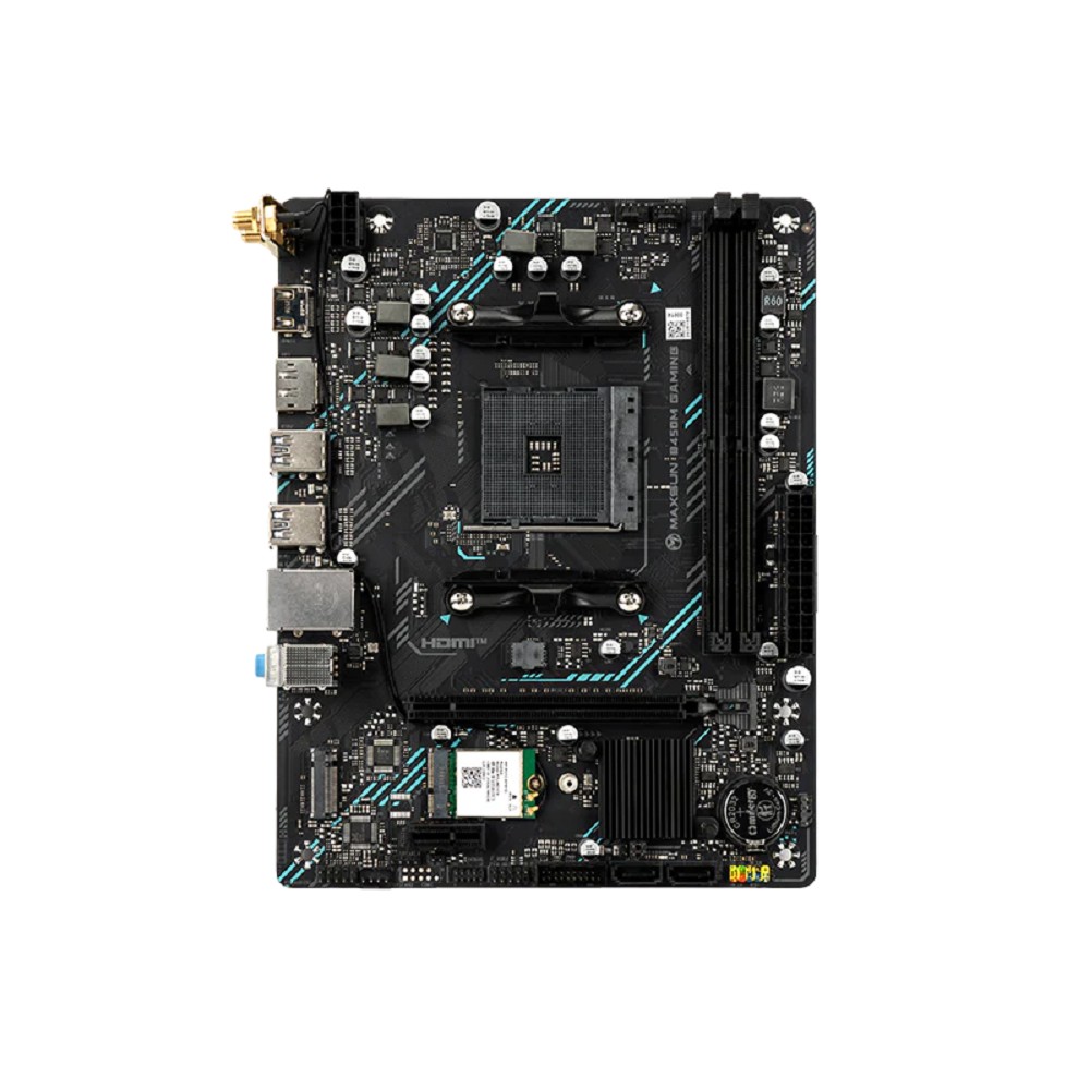 Материнская плата MAXSUN MS-B450M GAMING WIFI