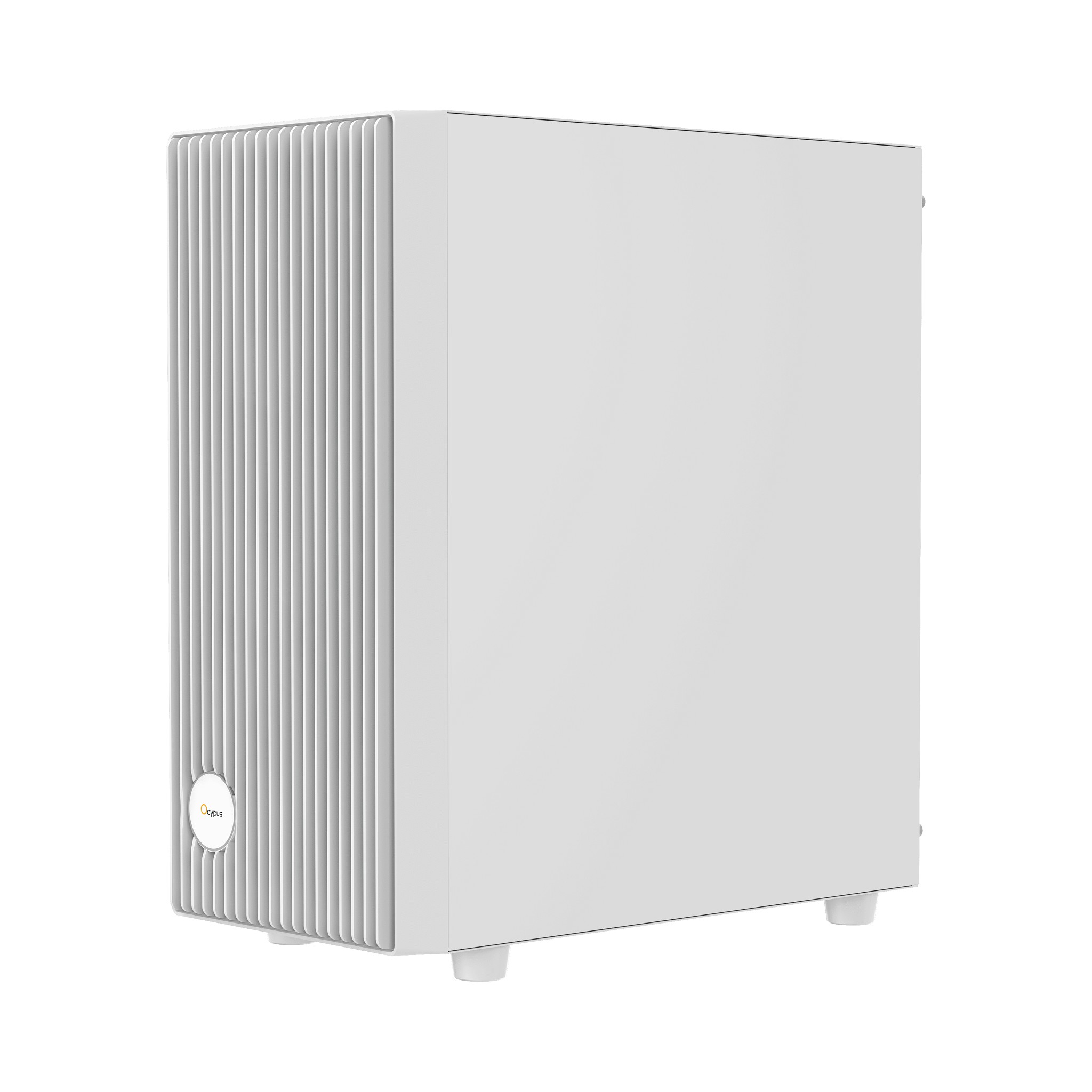 Case Ocypus Gamma C70 WH ARGB ATX / win / white / 4 ARGB fans / no PSU / Tempered Glass арт. Gamma-C70-WHG400XX-GL