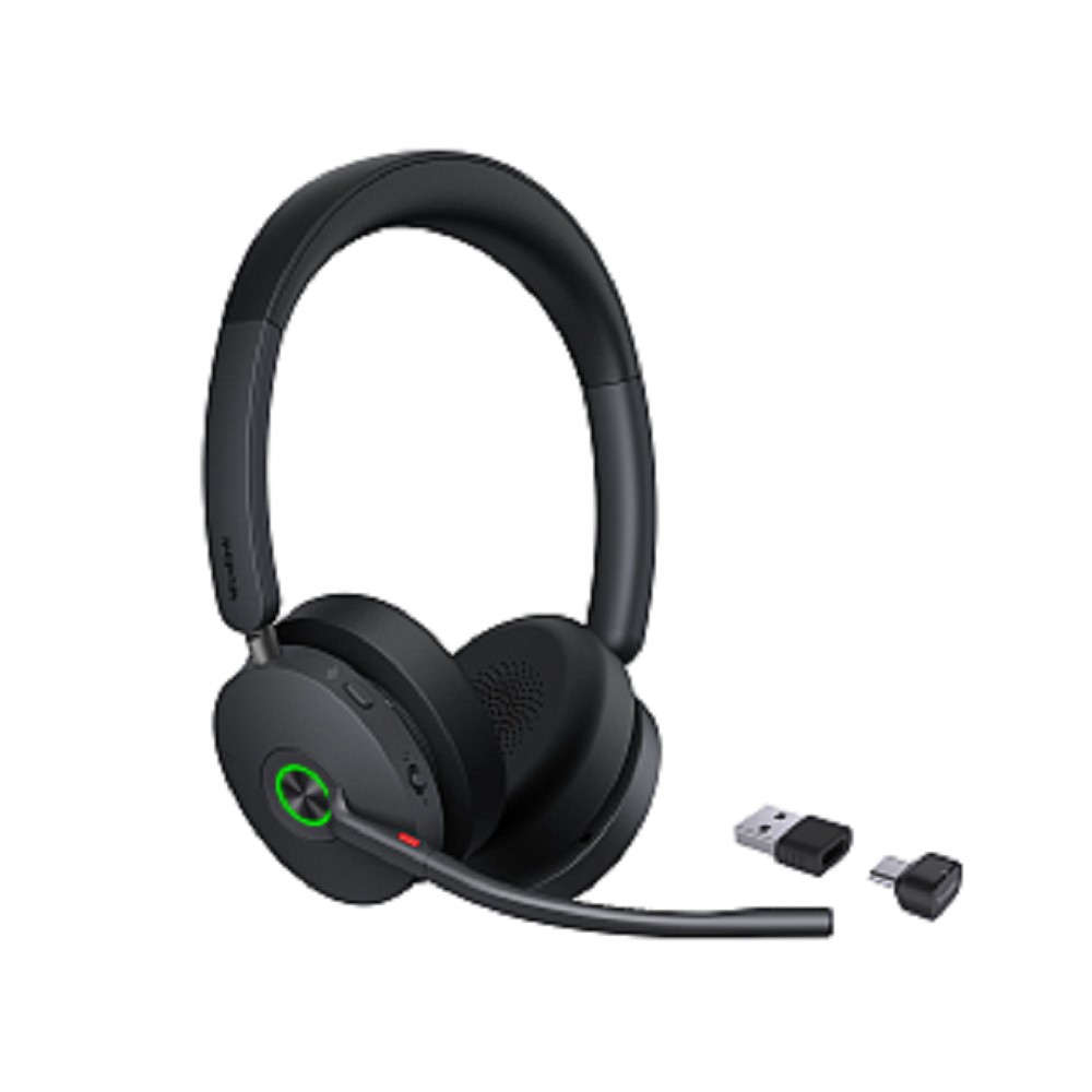 YEALINK BH74 UC USB-C/A, Беспроводная Bluetooth, HD звук, Шумоподавление ANC,Черная, шт