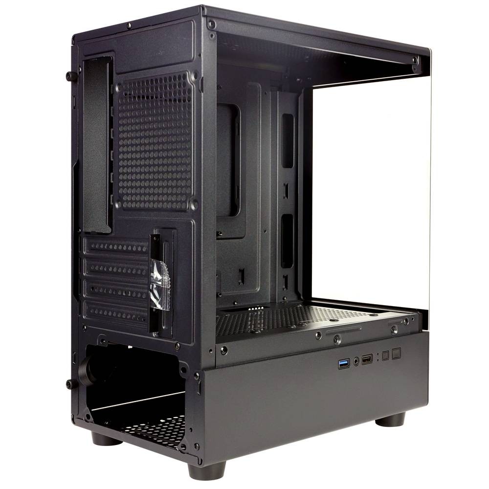 Корпус Ginzzu RX400D mATX жк. Дисплей