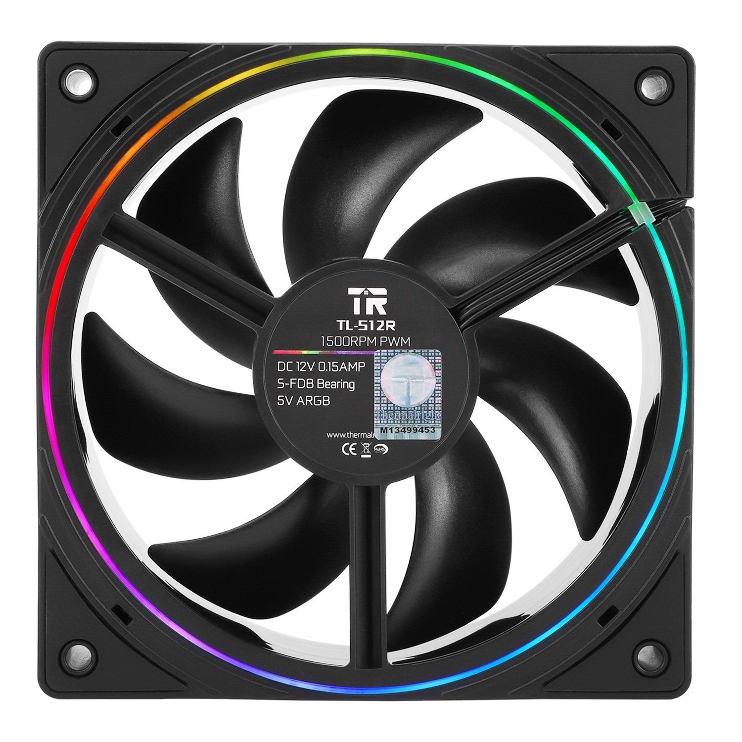 Thermalright Вентилятор TL-S12R / Reverse / ARGB / 120mm PWM / TRTLS12R