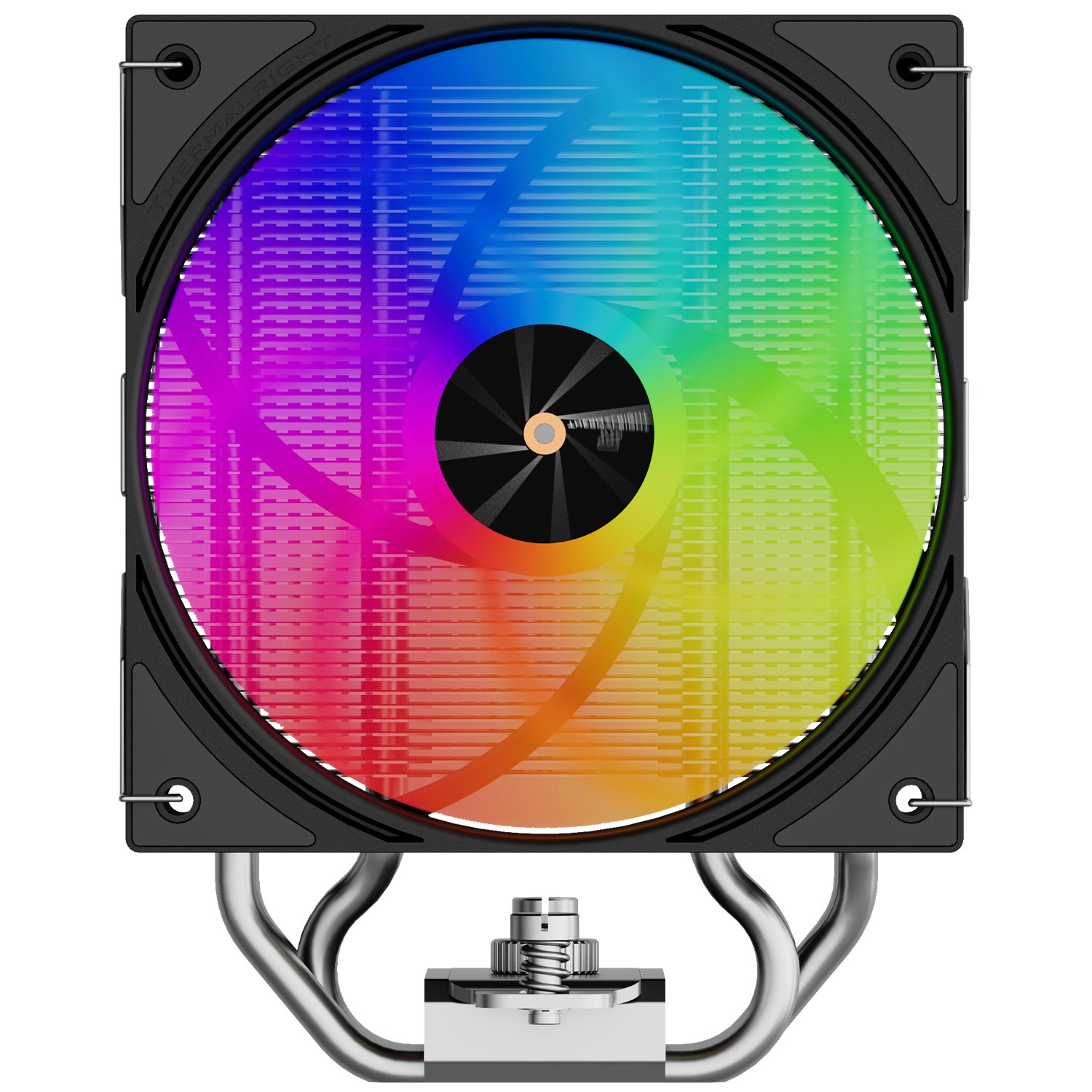Thermalright Кулер Assassin X 120 R Digital ARGB Black LGA115X/1200/1700/1851/AM4/AM5 (120mm ARGB PWM Fan, 4 тепл. трубки 6мм) / TRAX120RDAB
