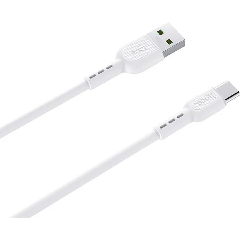 HOCO Кабель USB2.0 Hoco AM/Type-C, 5А, X33, 1м, белый, коробка арт. HC-06126