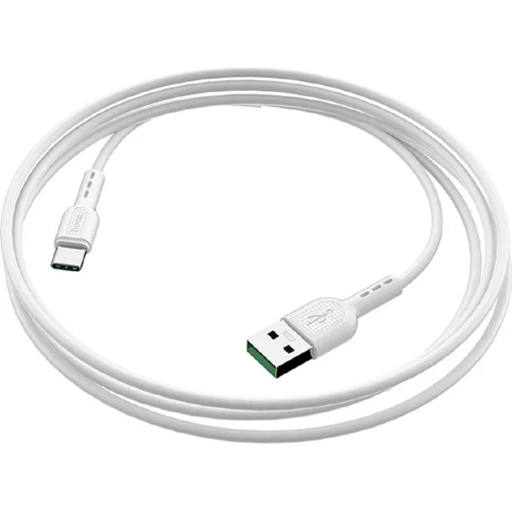 HOCO Кабель USB2.0 Hoco AM/Type-C, 5А, X33, 1м, белый, коробка арт. HC-06126