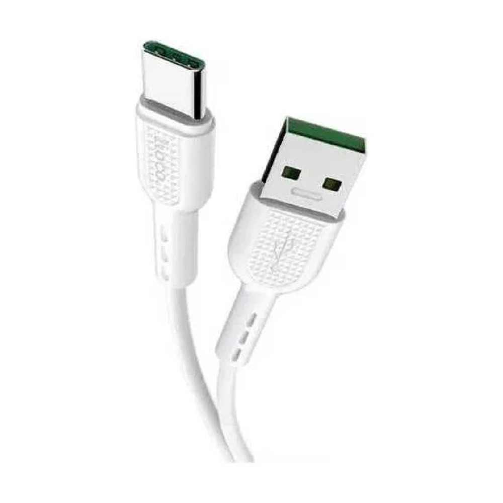 HOCO Кабель USB2.0 Hoco AM/Type-C, 5А, X33, 1м, белый, коробка арт. HC-06126