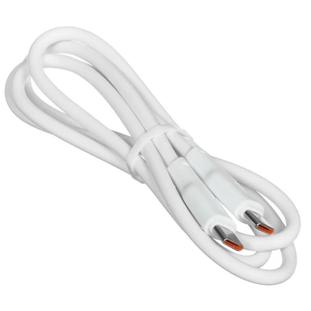 HOCO Кабель USB2.0 Hoco Type-C/Type-C, 5А, 240Вт, X93, 1м, белый, коробка арт. HC-90736