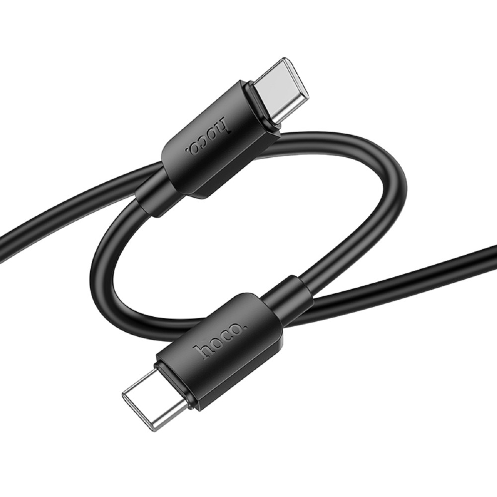 HOCO Кабель USB2.0 Hoco Type-C/Type-C, 3A, 60Вт, X96, 1м, черный, коробка арт. HC-99128