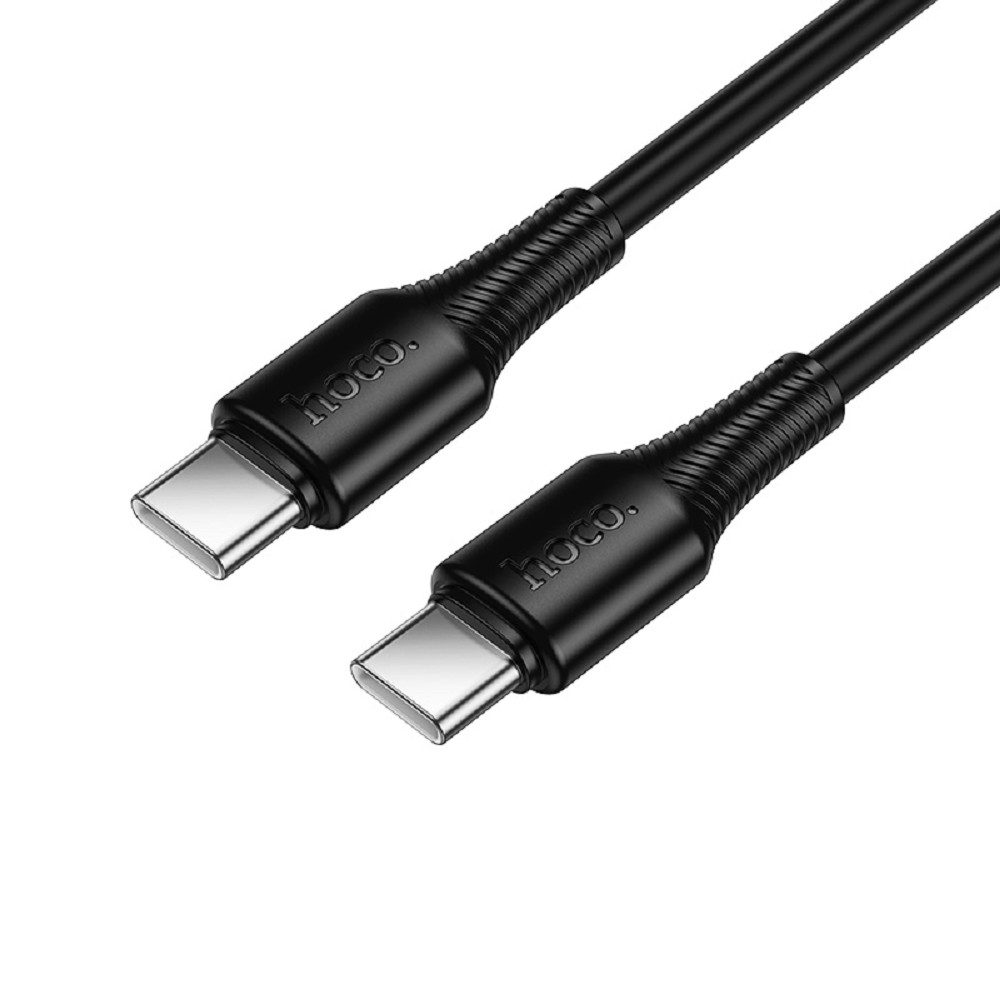 HOCO Кабель USB2.0 Hoco Type-C/Type-C, 3А, 60Вт, X120, 1м, черный, коробка арт. HC-58928