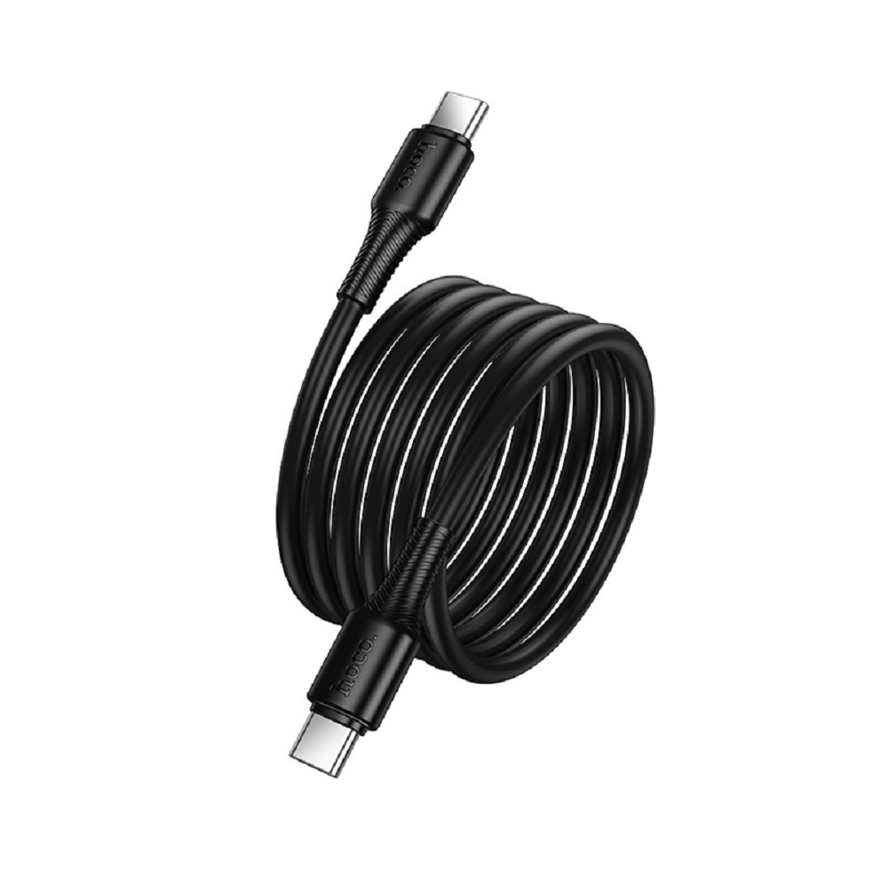 HOCO Кабель USB2.0 Hoco Type-C/Type-C, 3А, 60Вт, X120, 1м, черный, коробка арт. HC-58928