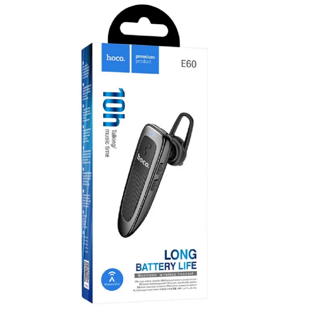 HOCO Беспроводная гарнитура Hoco E60, черный арт. HC-51058