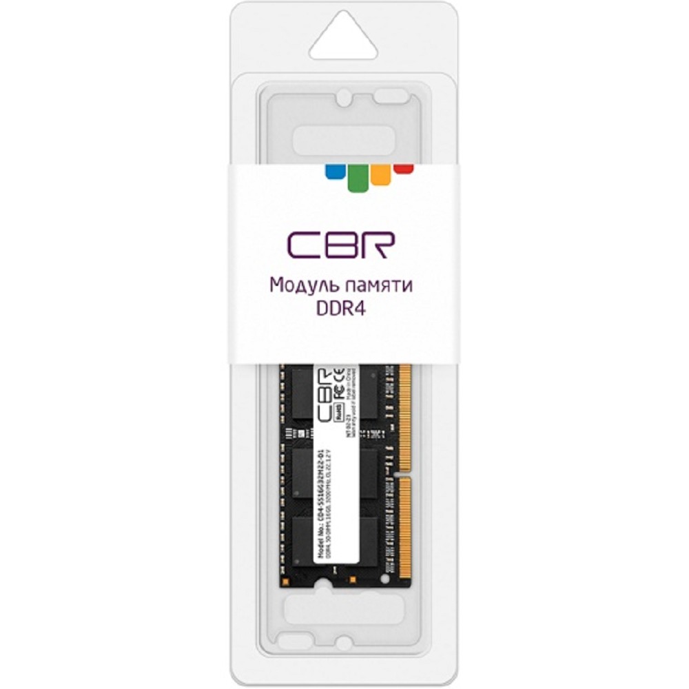 CBR DDR4 SODIMM 16GB CD4-SS16G32M22-01-AIO PC4-25600, 3200MHz, CL22, 1.2V