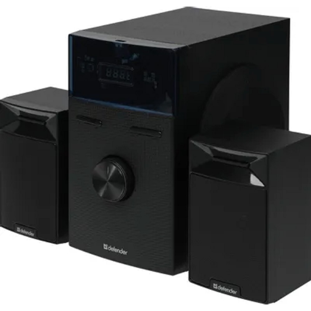 Defender Акустическая 2.1 система Tresor 50Вт, BT/FM/USB/AUX/RC/Light [65092]