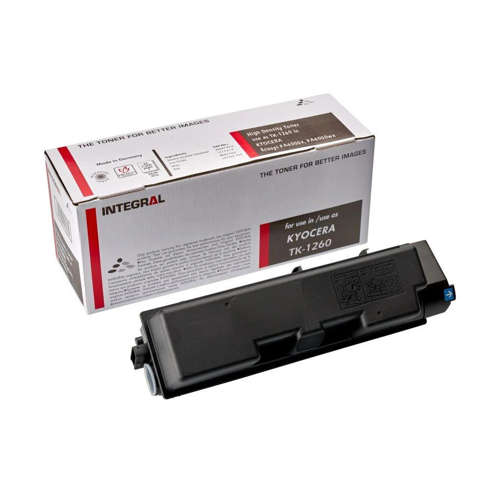 Тонер-картридж Integral TK-1260 с чипом для Kyocera ECOSYS PA4000wx/ECOSYS PA4000x арт. 12100225