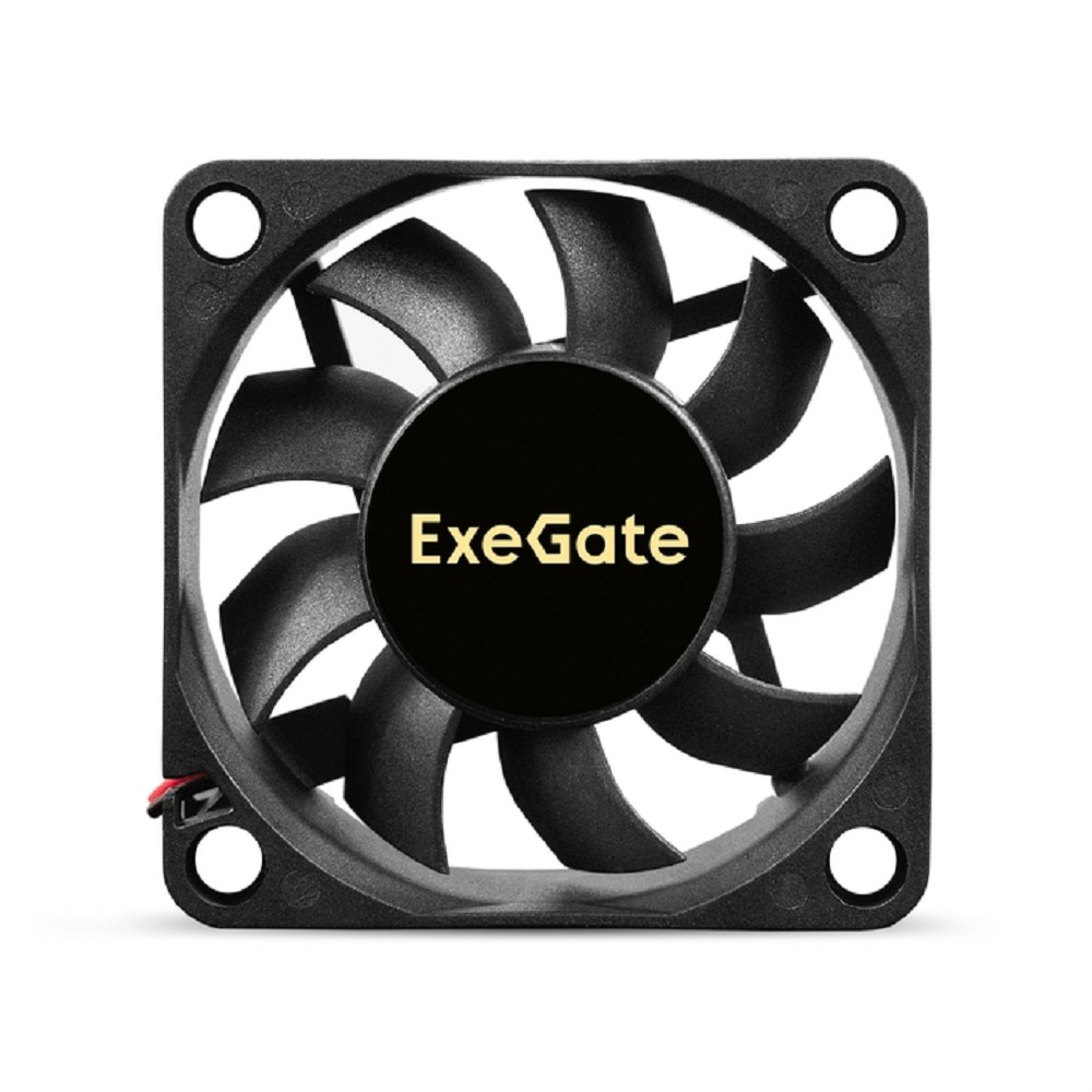 Exegate EX299905RUS Вентилятор 24В DC ExeGate EX06015S2P-24 (60x60x15 мм, Sleeve bearing (подшипник скольжения), 2pin, 4800RPM, 34dBA)