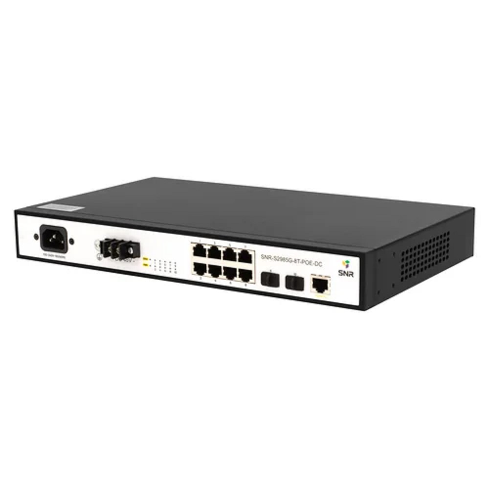 Управляемый PoE-коммутатор SNR SNR-S2985G-8T-POE-DC